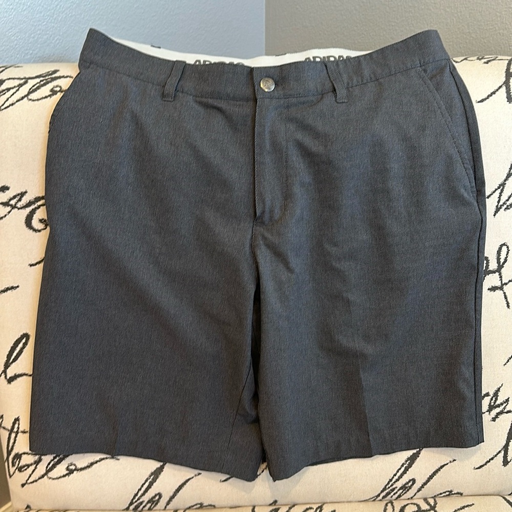 MEN’S ADIDAS GOLF Ultimate365 Herringbone Woven Shorts Size 34